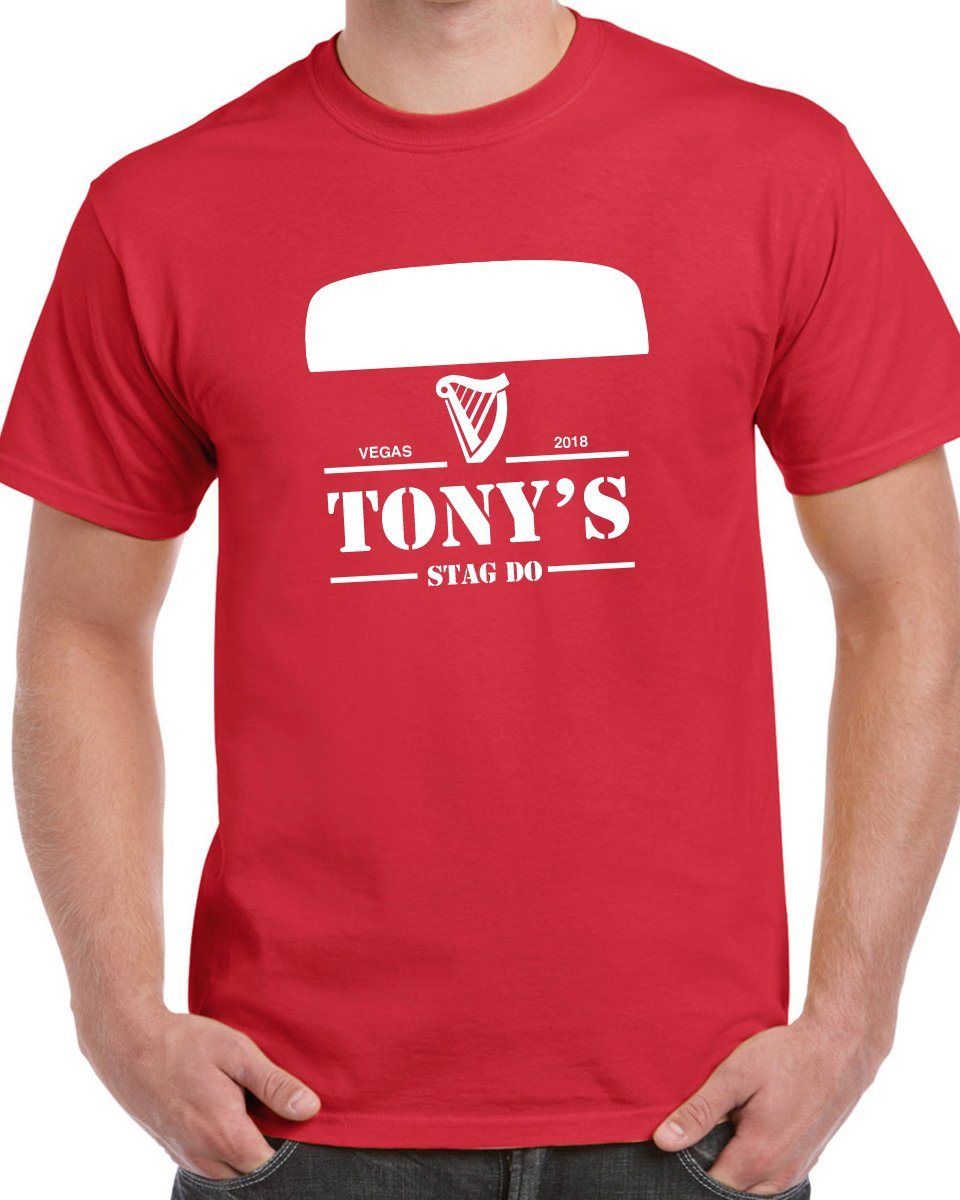 Guiness Style Stag Do T Shirt - Print Chimp