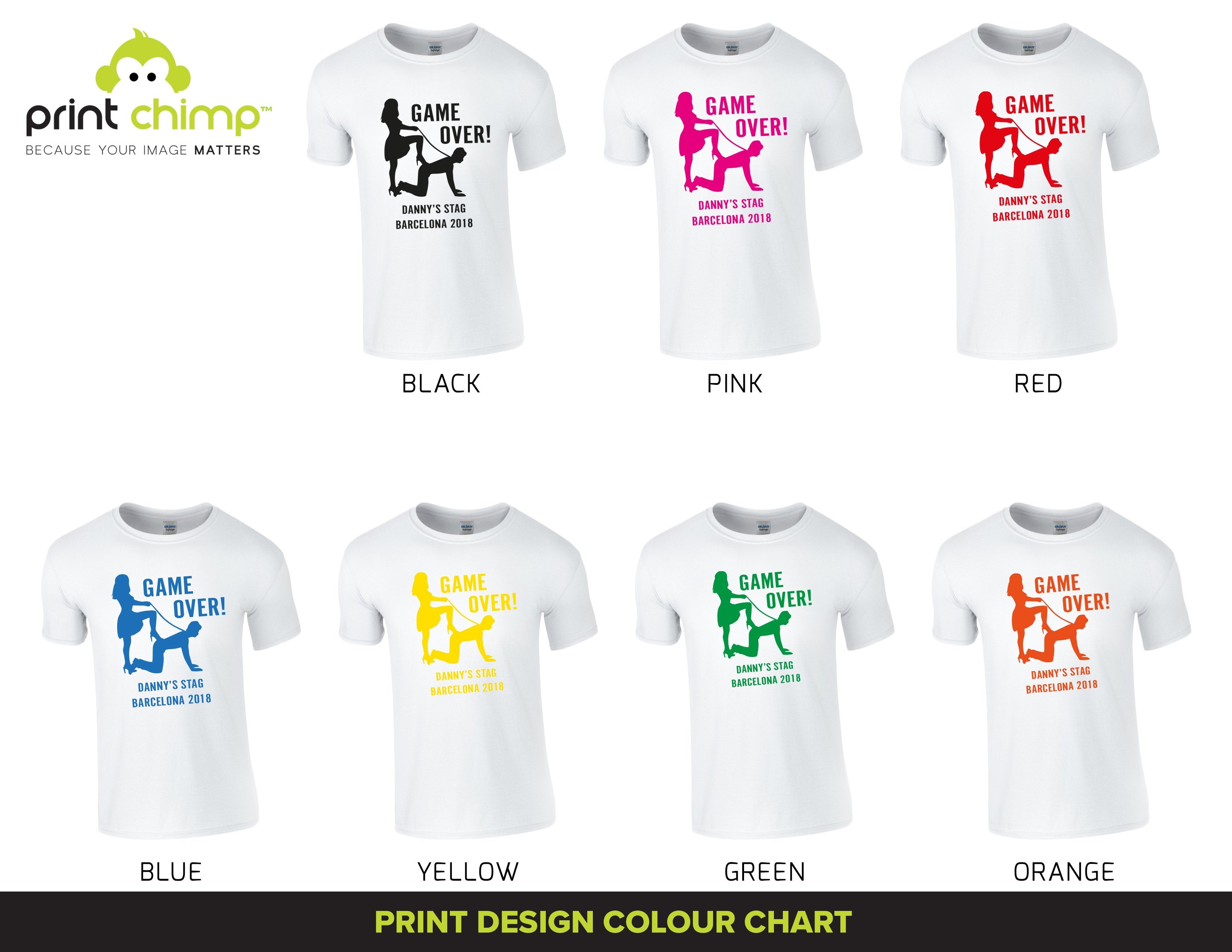 Game Over Stag T-Shirt - Print Chimp