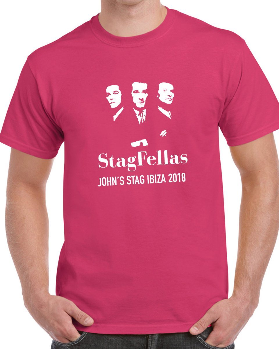 StagFellas Stag Do T-shirt - Print Chimp