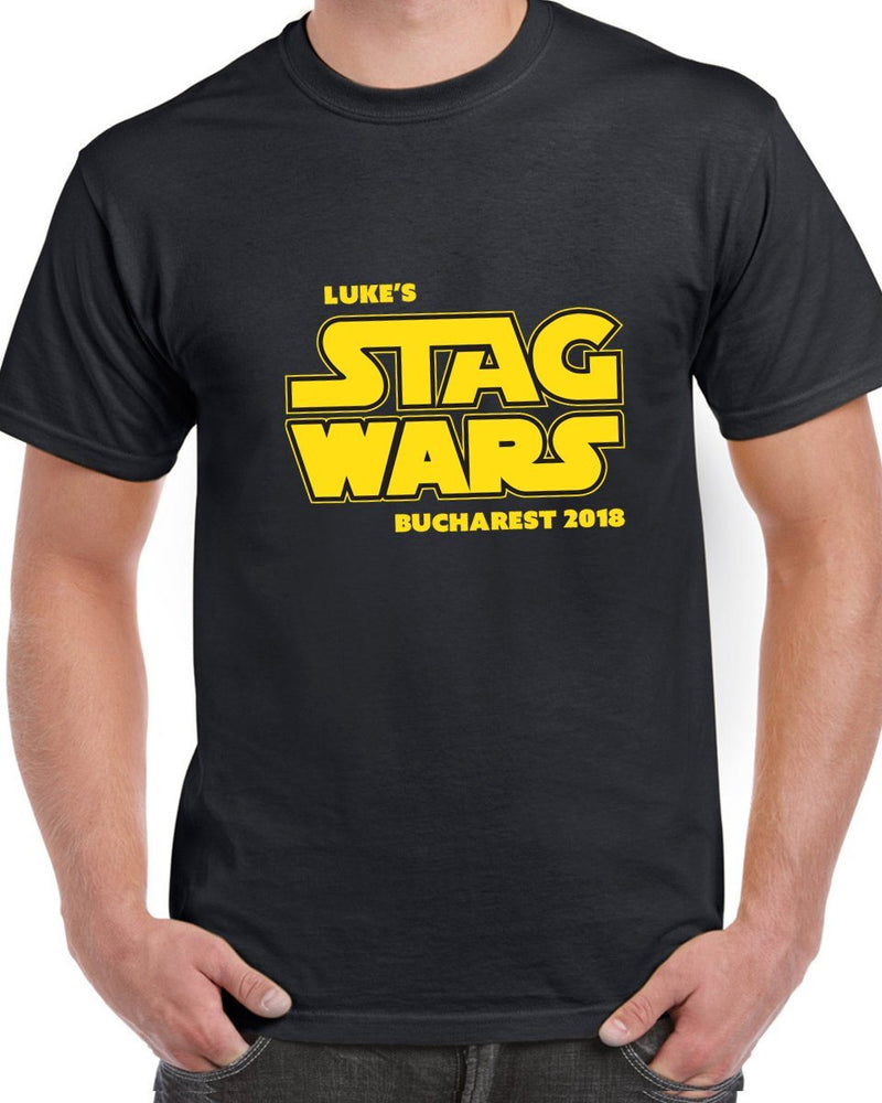 Stag Wars Stag Do T Shirt - Print Chimp