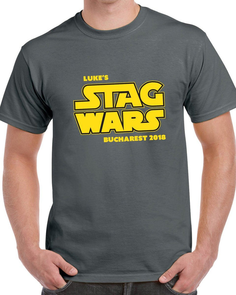 Stag Wars Stag Do T Shirt - Print Chimp