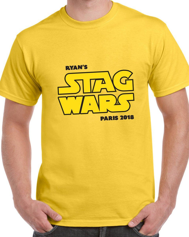 Stag Wars Stag Do T Shirt - Print Chimp