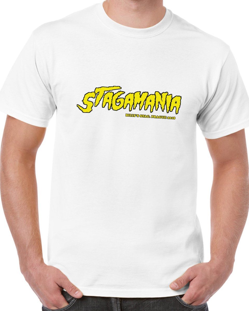 Stagamania Stag T-shirt - Print Chimp