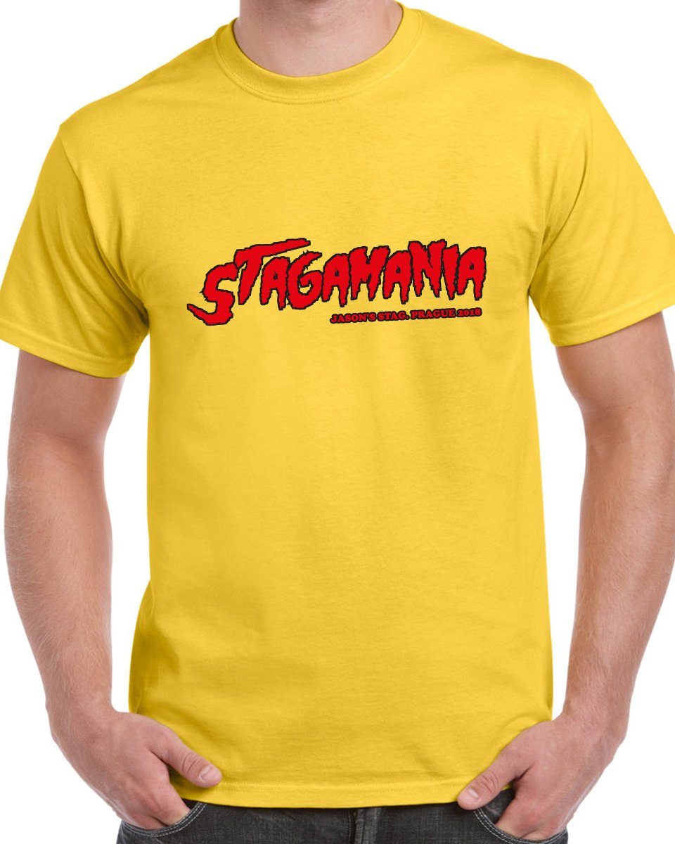 Stagamania Stag T-shirt - Print Chimp