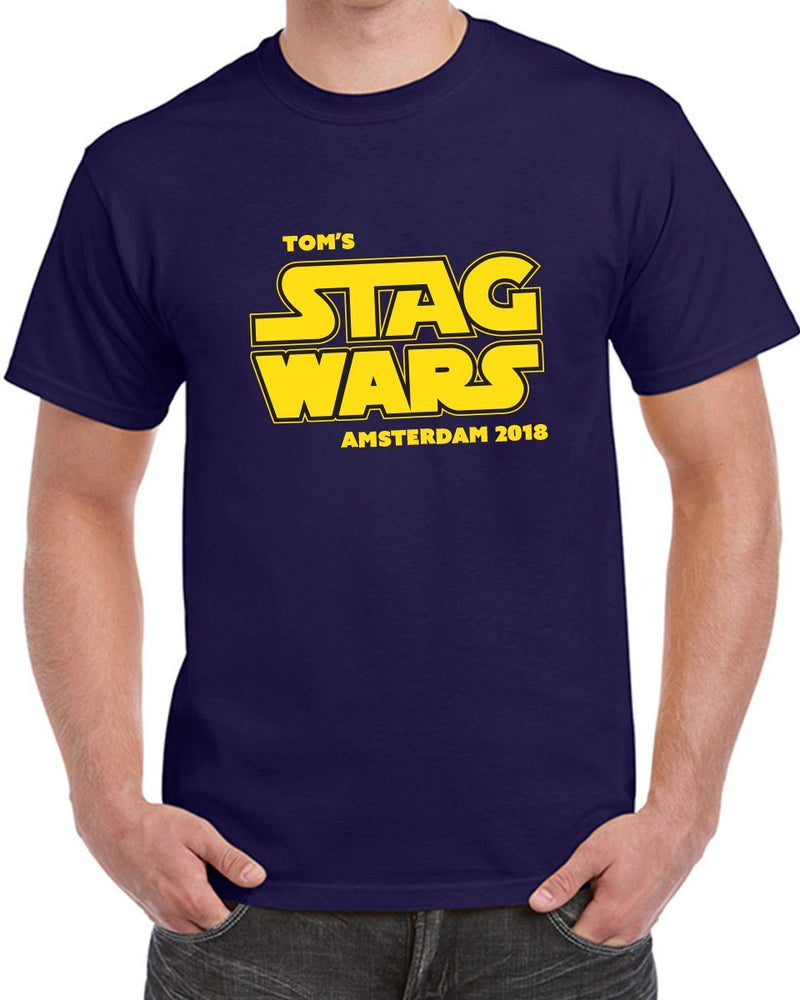 Stag Wars Stag Do T Shirt - Print Chimp