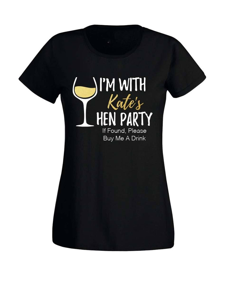 Buy Me A Drink Hen Party T-shirt - Print Chimp