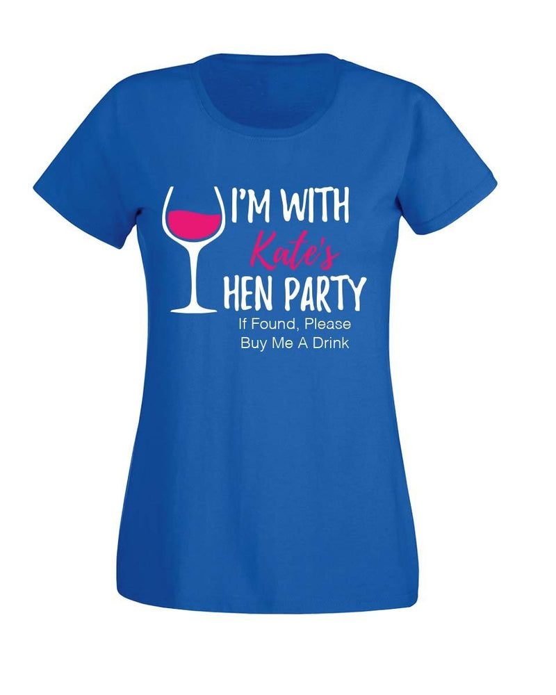 Buy Me A Drink Hen Party T-shirt - Print Chimp