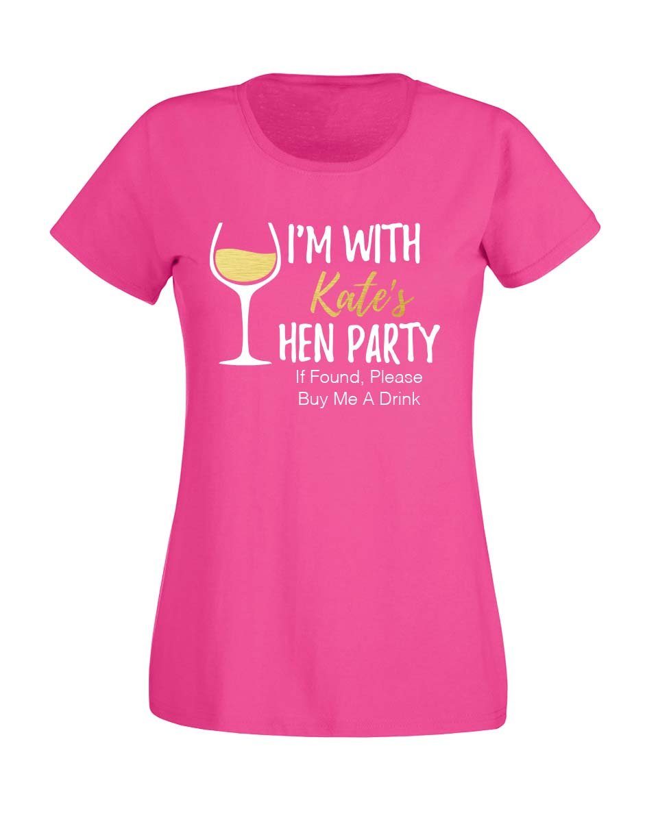 Buy Me A Drink Hen Party T-shirt - Print Chimp