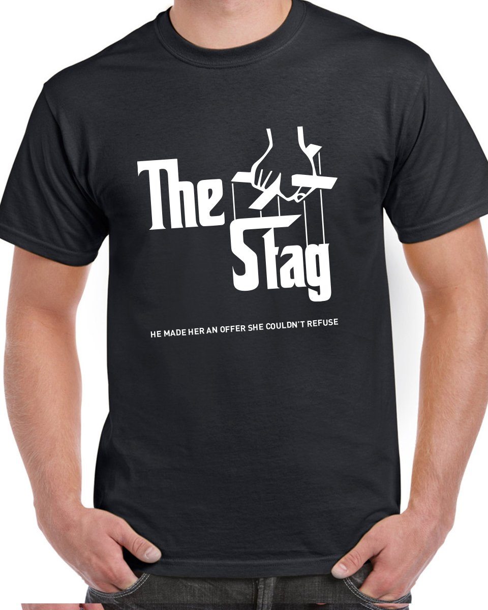 Godfather Style Stag Do T Shirt - Print Chimp