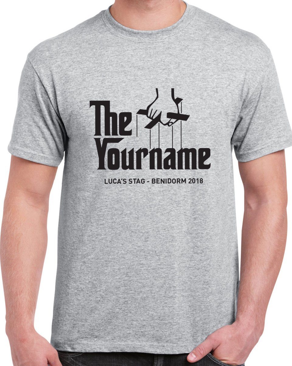 Godfather Style Stag Do T Shirt - Print Chimp