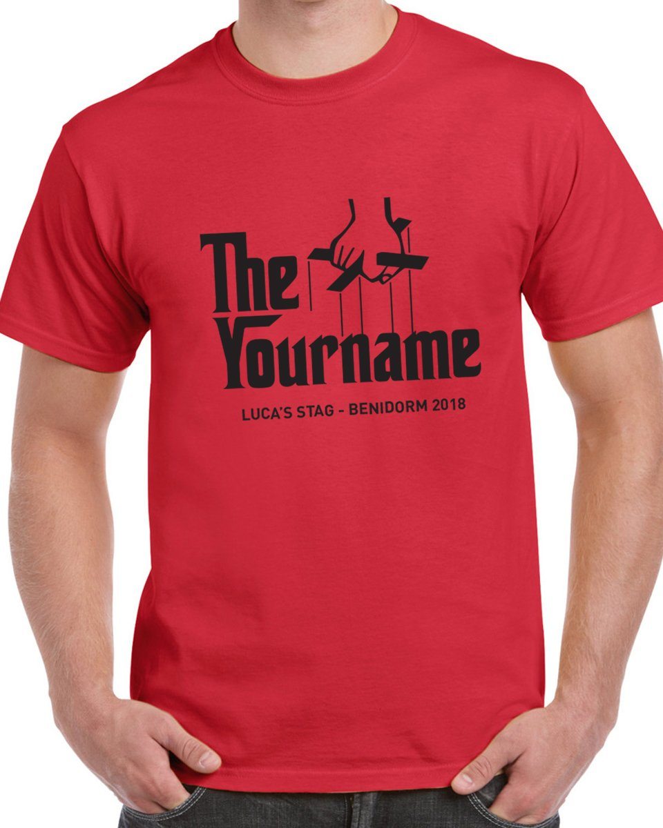 Godfather Style Stag Do T Shirt - Print Chimp