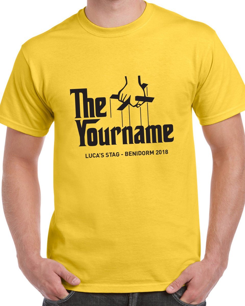 Godfather Style Stag Do T Shirt - Print Chimp