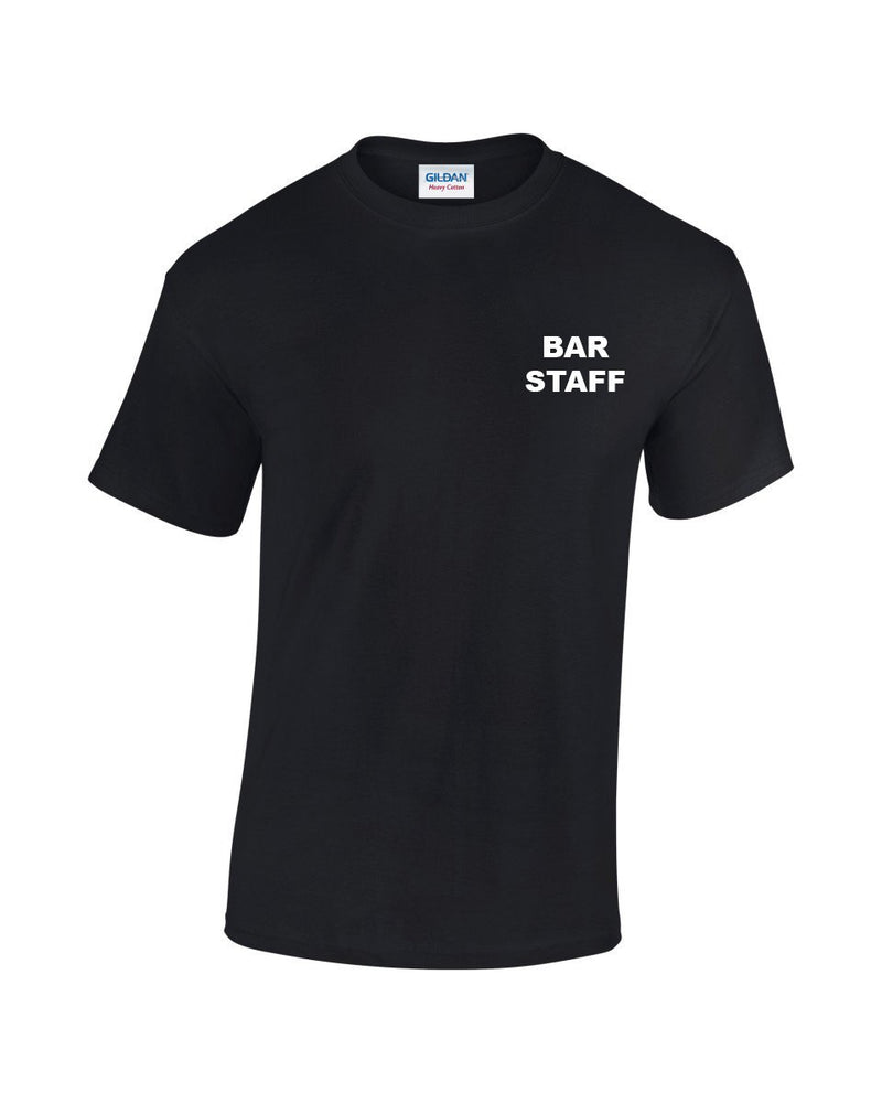 Bar Staff Printed T-shirt - Print Chimp