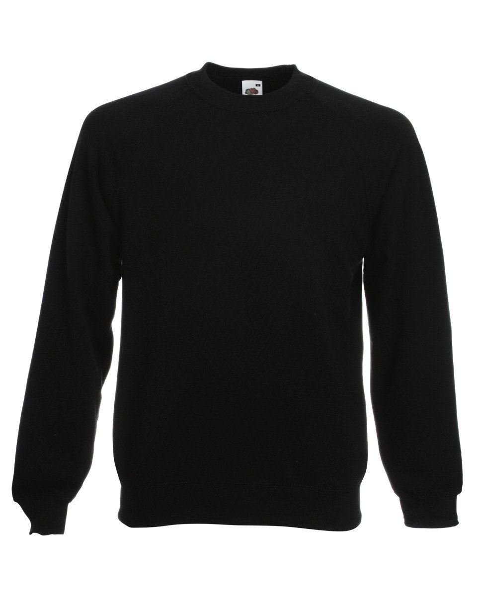Fruit Of The Loom Men's Classic Raglan Sweatshirt - Print Chimp