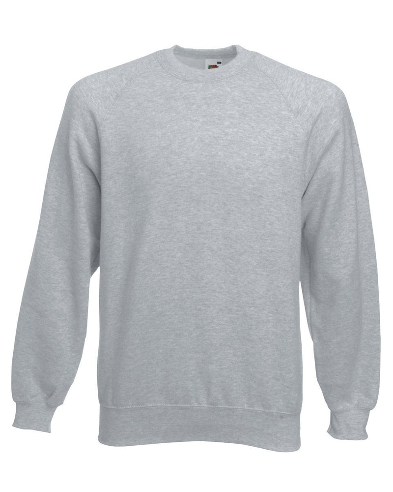 Fruit Of The Loom Men's Classic Raglan Sweatshirt - Print Chimp