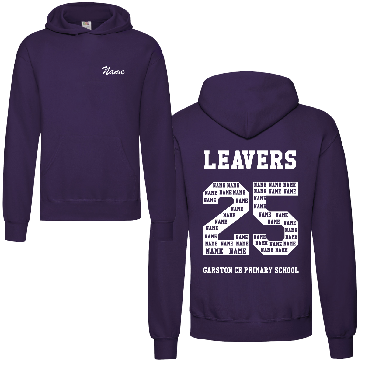 Garston CE 2025 Leavers Hoodie - Print Chimp