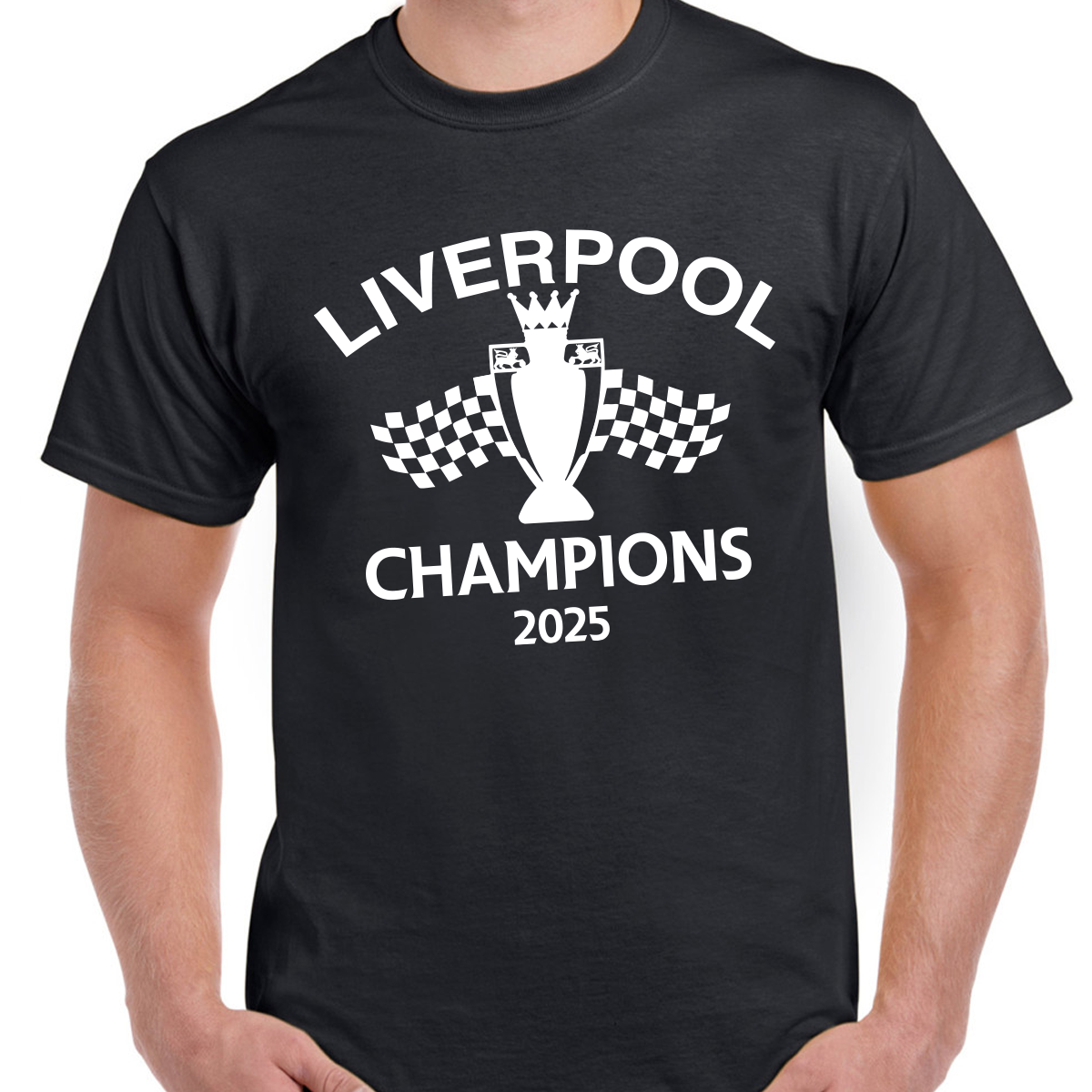 Liverpool Champions 2025 T-shirt - Print Chimp