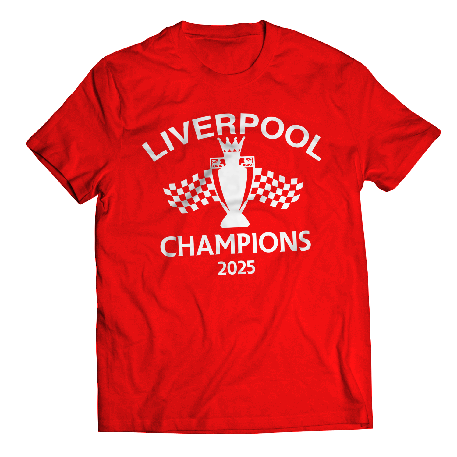 Liverpool Champions 2025 T-shirt - Print Chimp