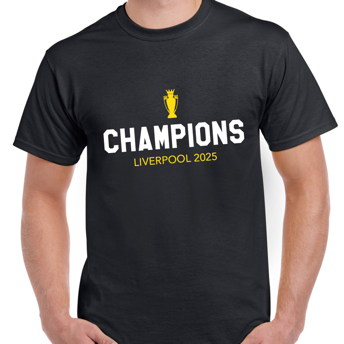 Liverpool Champions 2025 Design T-shirt - Print Chimp
