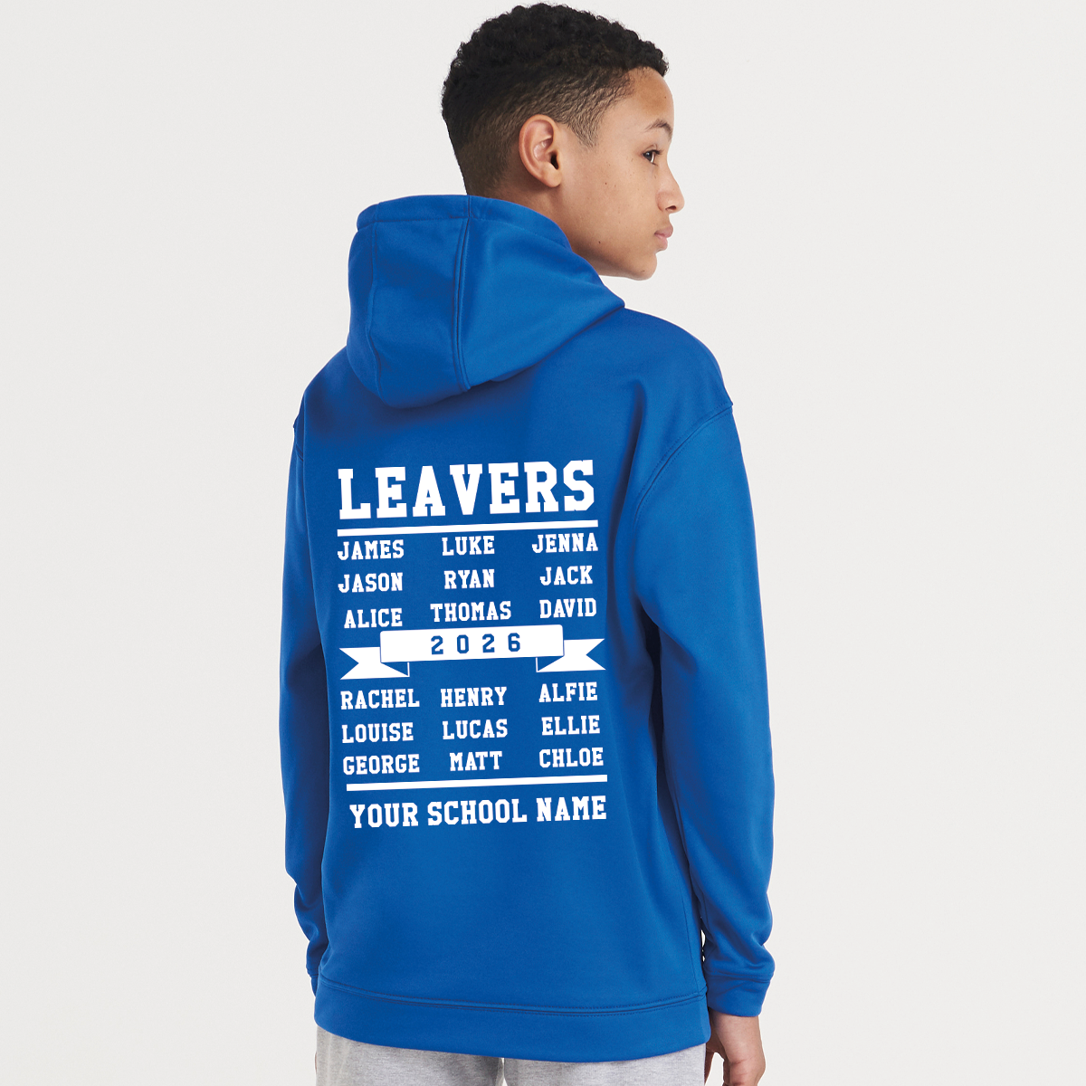 School & College Leavers Hoodie 2026 - Design Three