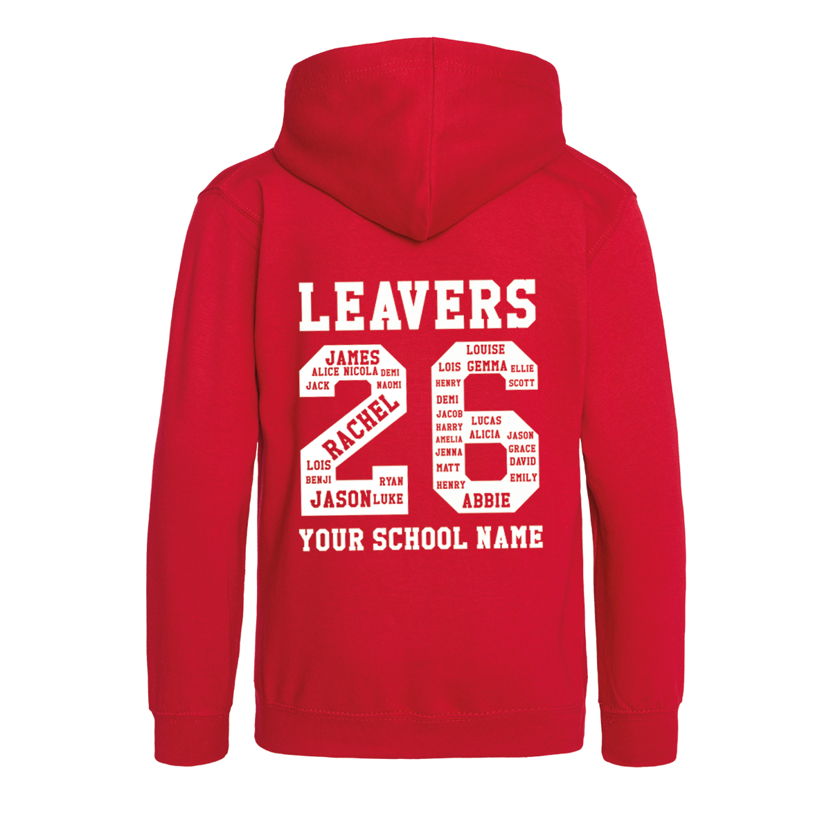 School & College Leavers Hoodie 2026 - Design Four