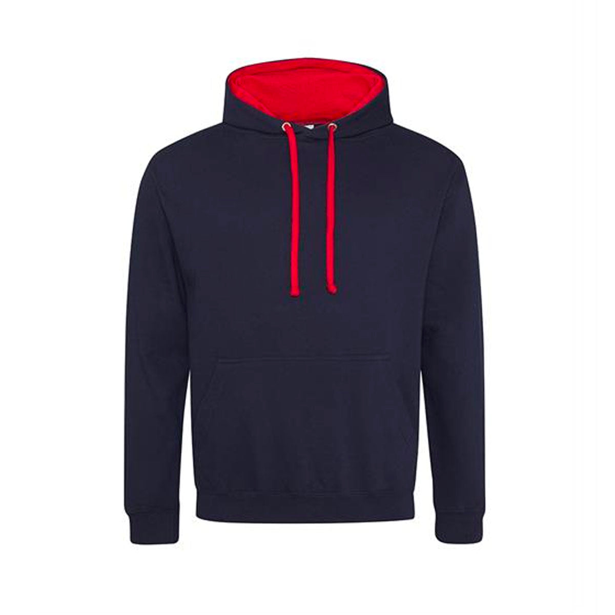 AWDis Varsity Contrast Hooded Sweatshirt - Print Chimp