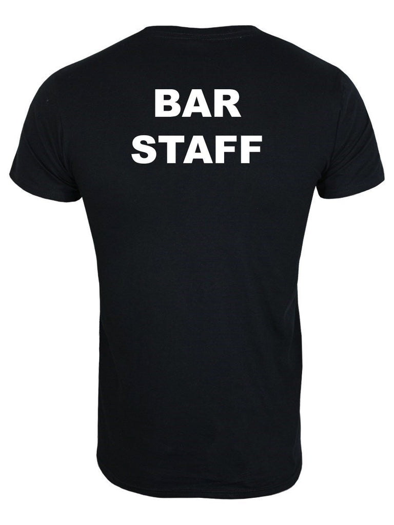 Bar Staff Printed T-shirt - Print Chimp