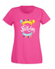 Personalised Girly Happy Birthday T-shirt - Print Chimp
