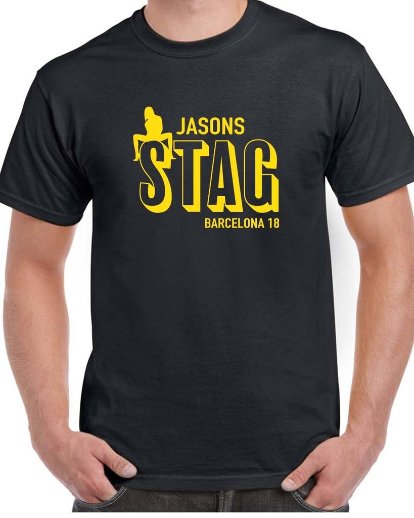 Personalised Stag Do T Shirt - Print Chimp