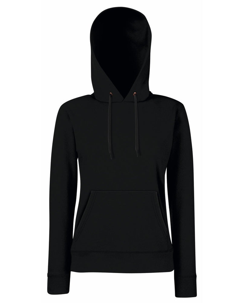 Fruit Of The Loom Lady-Fit Classic Hooded Sweat - Print Chimp
