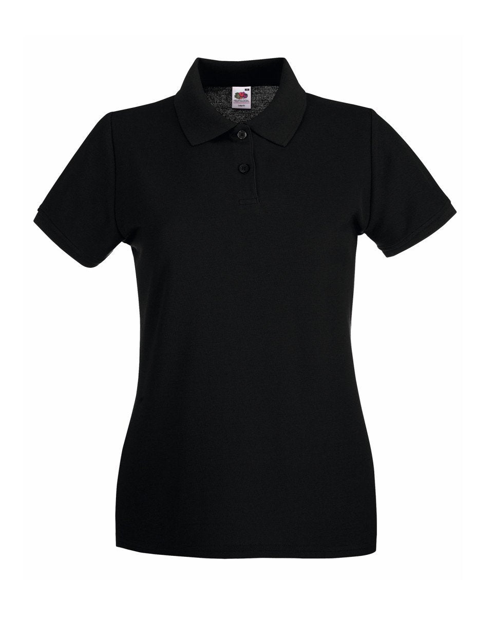 Fruit of the Loom Ladies Premium Polo Shirt - Print Chimp