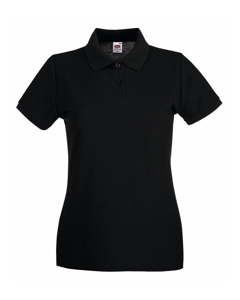 Fruit of the Loom Ladies Premium Polo Shirt - Print Chimp