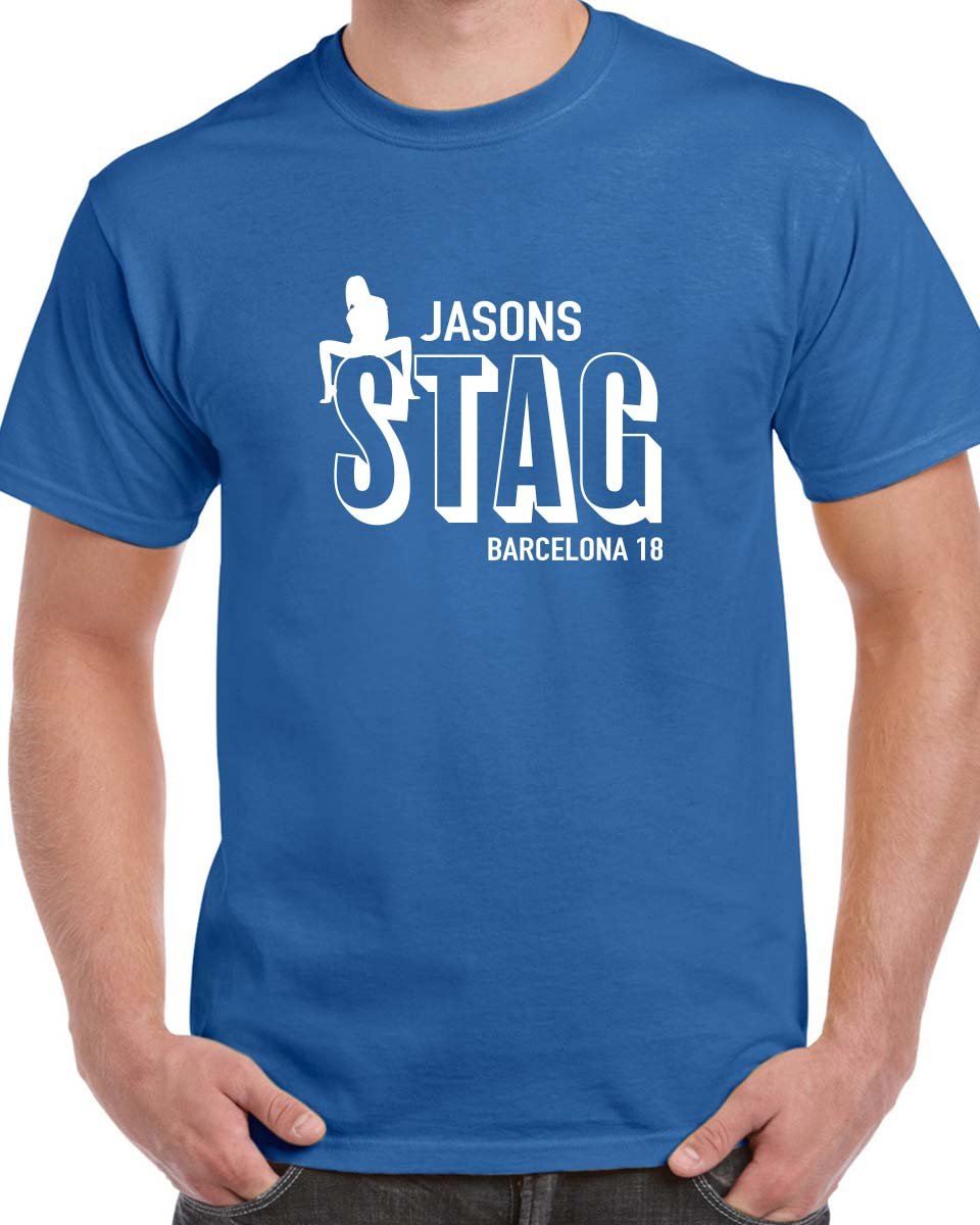 Personalised Stag Do T Shirt - Print Chimp