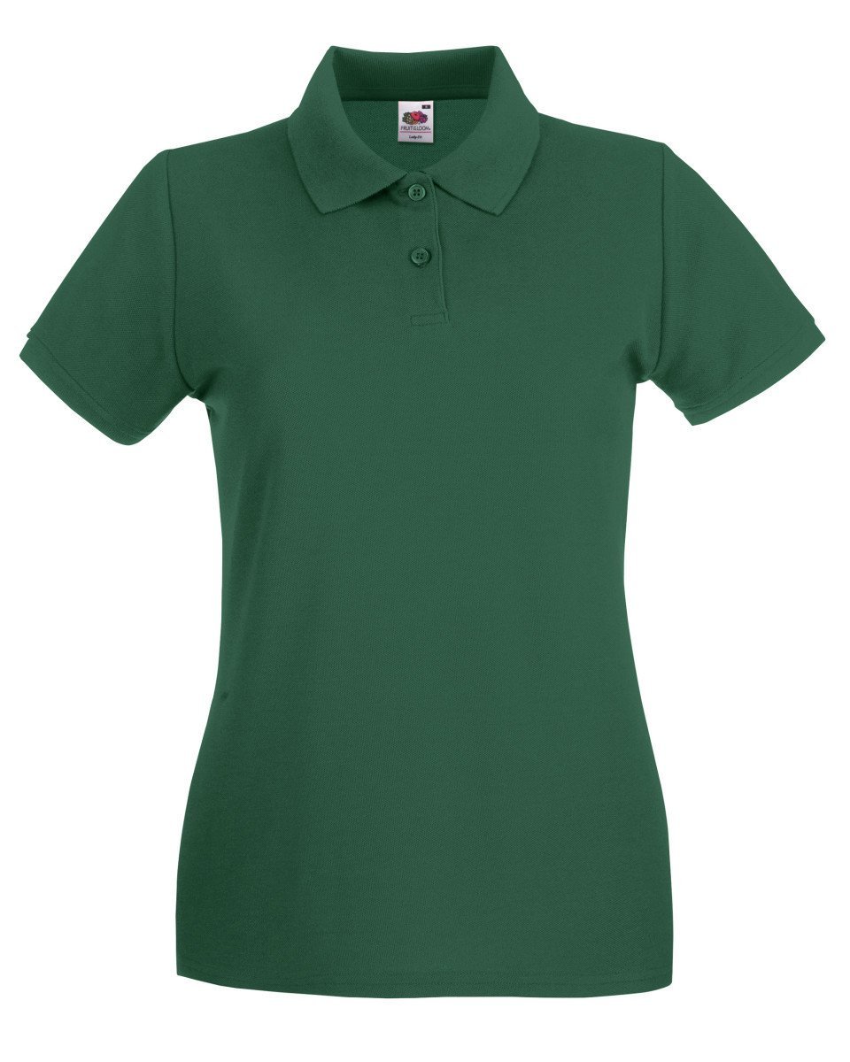 Fruit of the Loom Ladies Premium Polo Shirt - Print Chimp