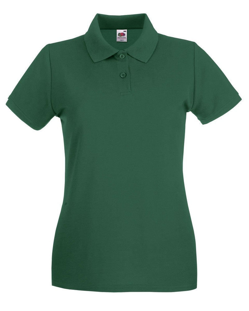 Fruit of the Loom Ladies Premium Polo Shirt - Print Chimp