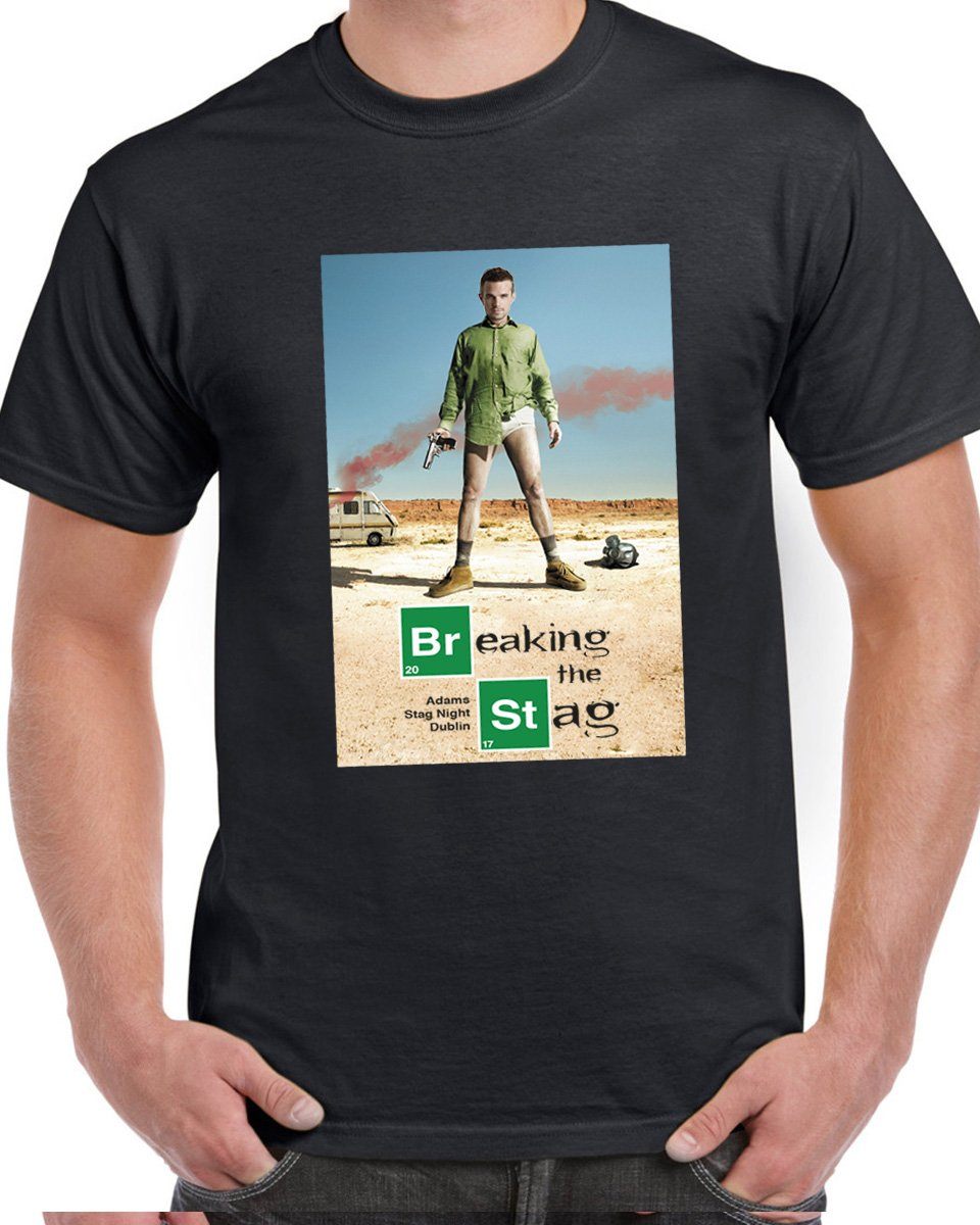 Breaking The Stag T-shirt - Print Chimp