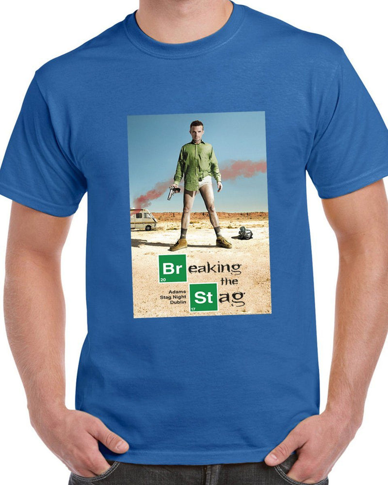 Breaking The Stag T-shirt - Print Chimp