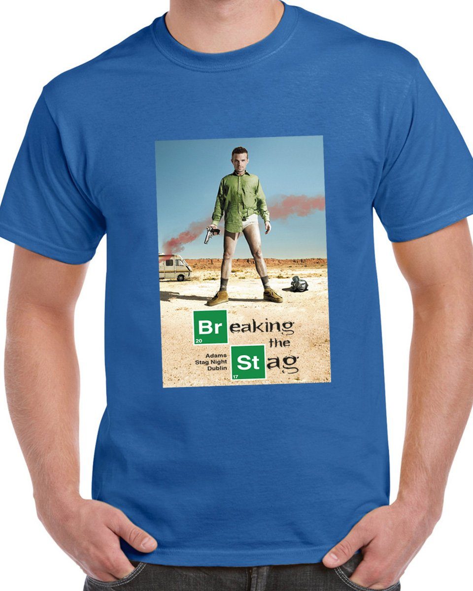 Breaking The Stag T-shirt - Print Chimp