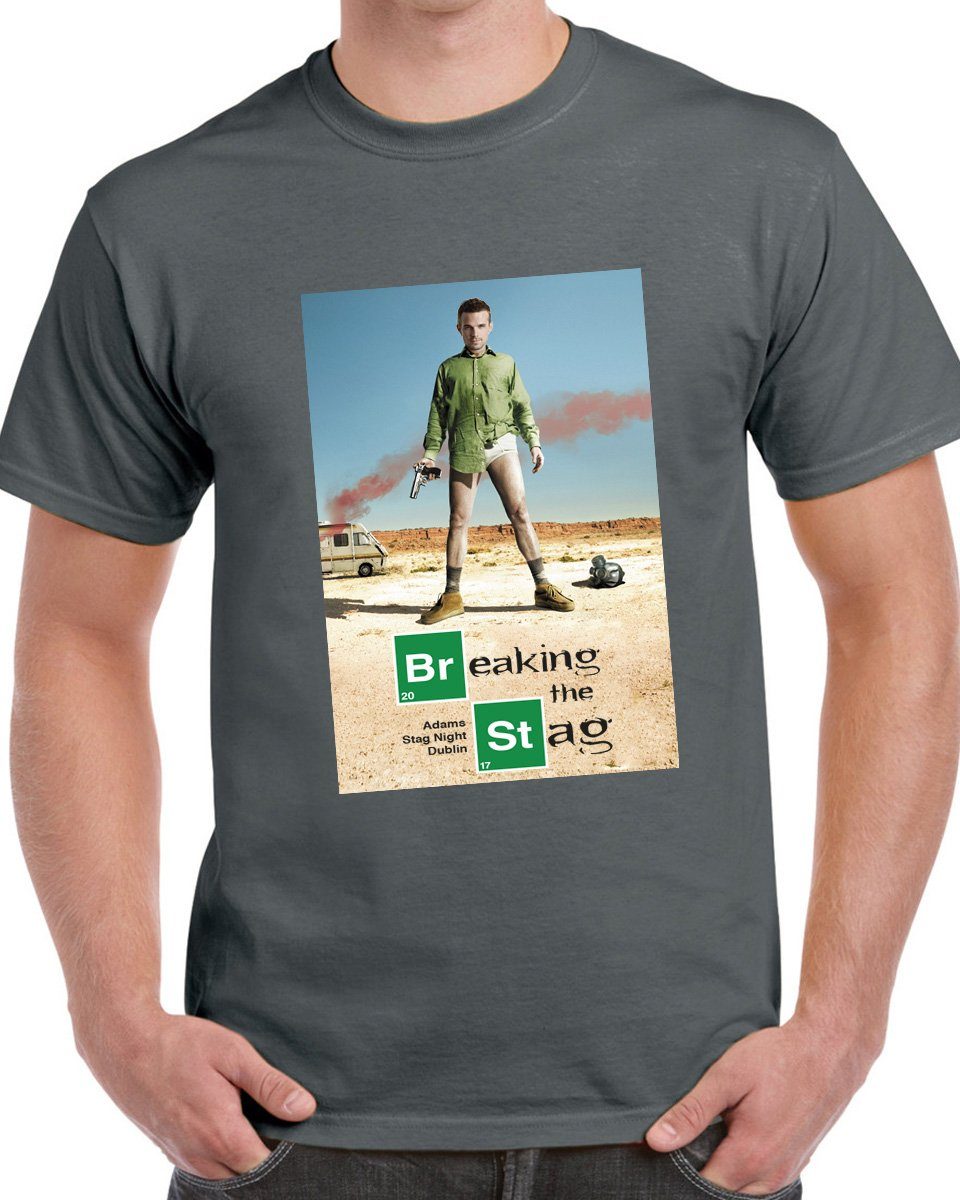 Breaking The Stag T-shirt - Print Chimp