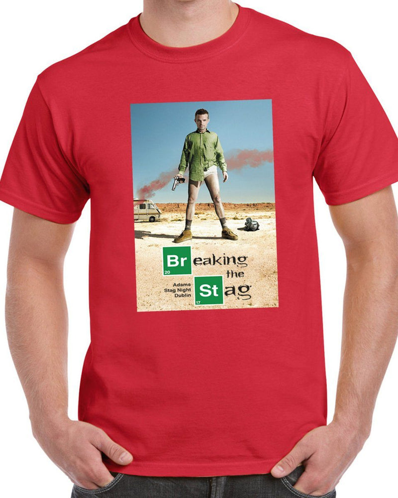 Breaking The Stag T-shirt - Print Chimp