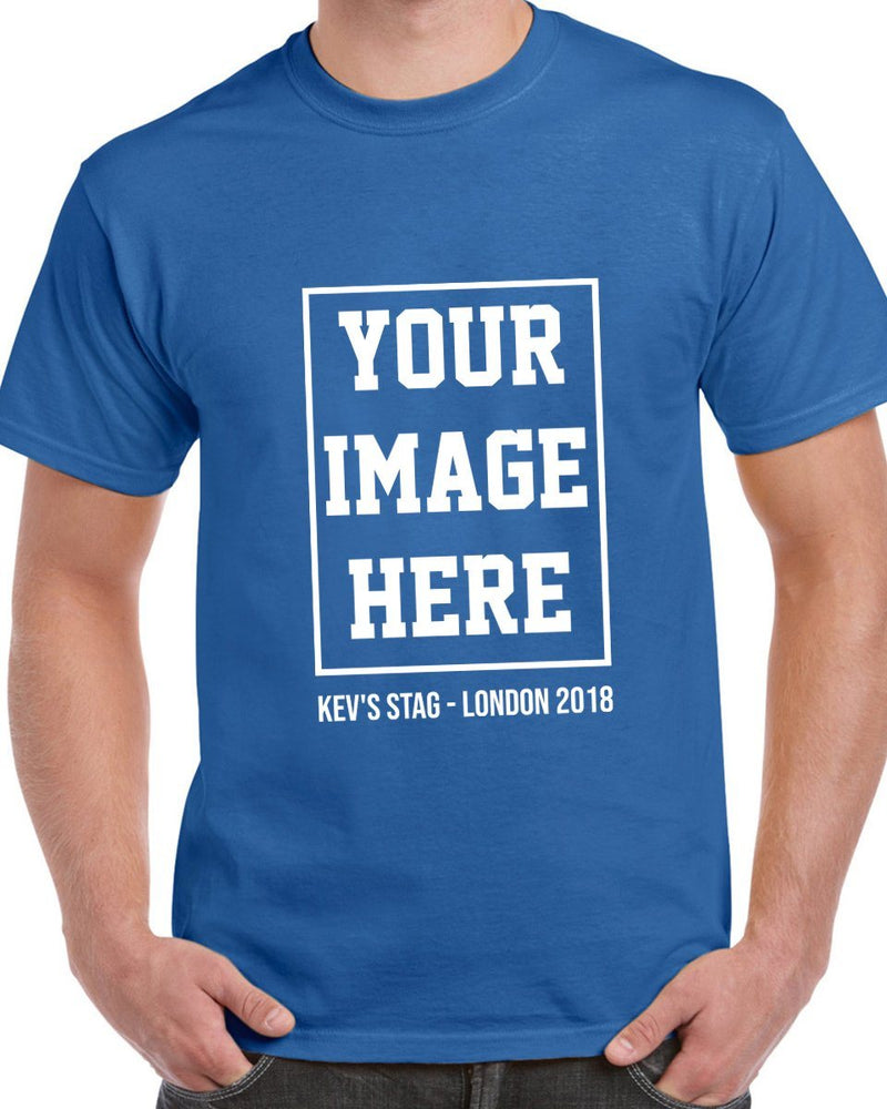 Custom Photo Stag Do T Shirt - Print Chimp