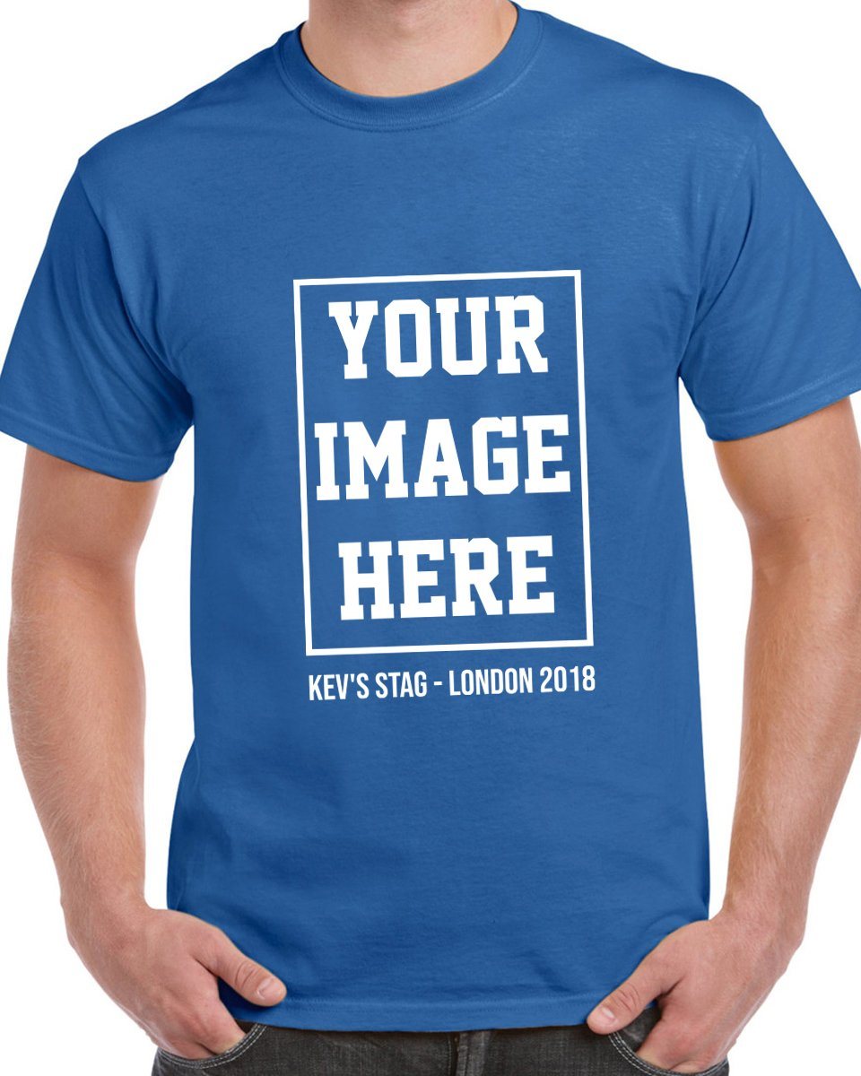 Custom Photo Stag Do T Shirt - Print Chimp