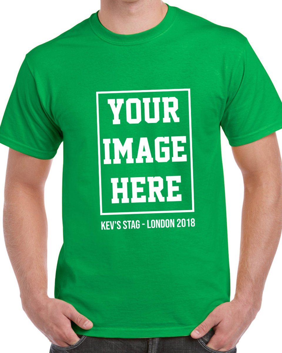 Custom Photo Stag Do T Shirt - Print Chimp