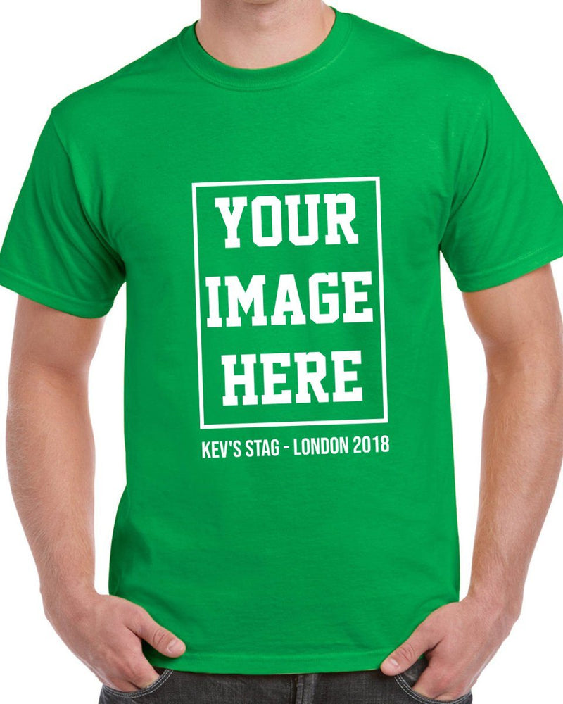 Custom Photo Stag Do T Shirt - Print Chimp