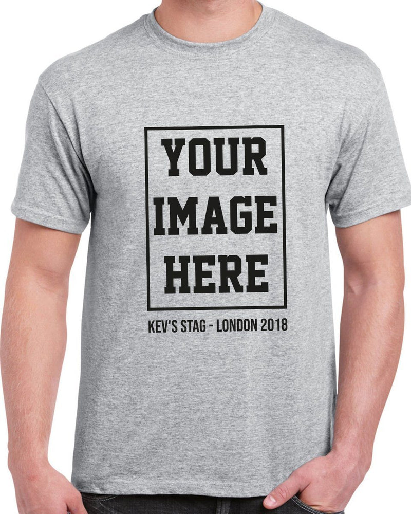 Custom Photo Stag Do T Shirt - Print Chimp