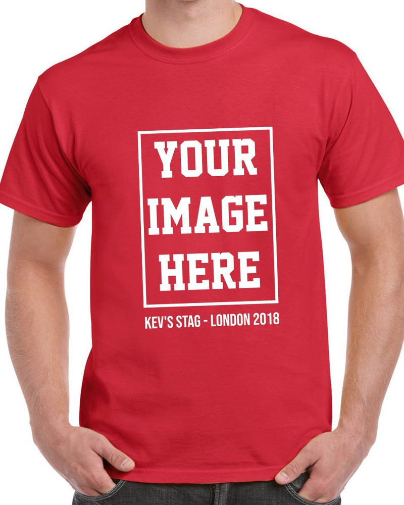 Custom Photo Stag Do T Shirt - Print Chimp