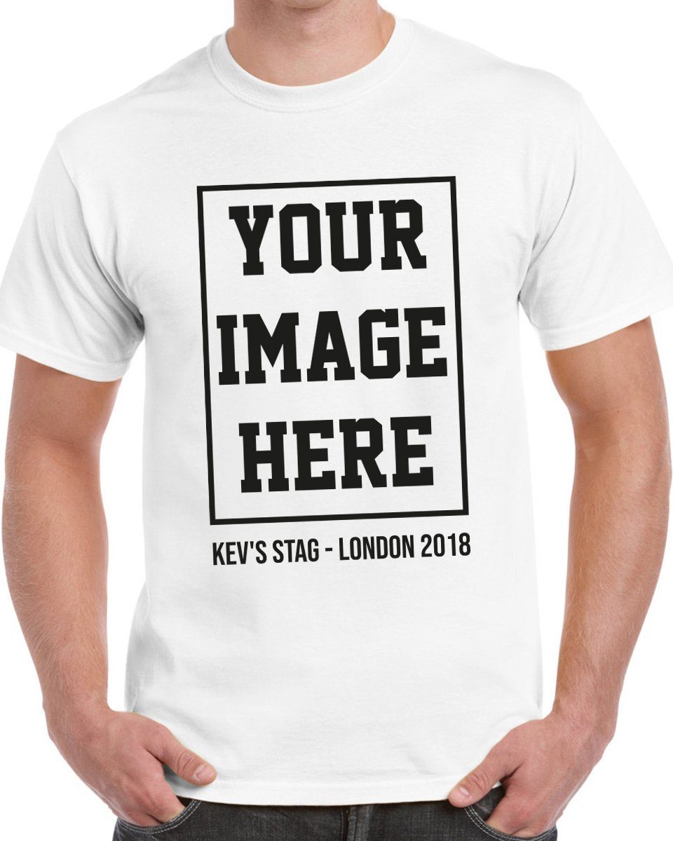 Custom Photo Stag Do T Shirt - Print Chimp