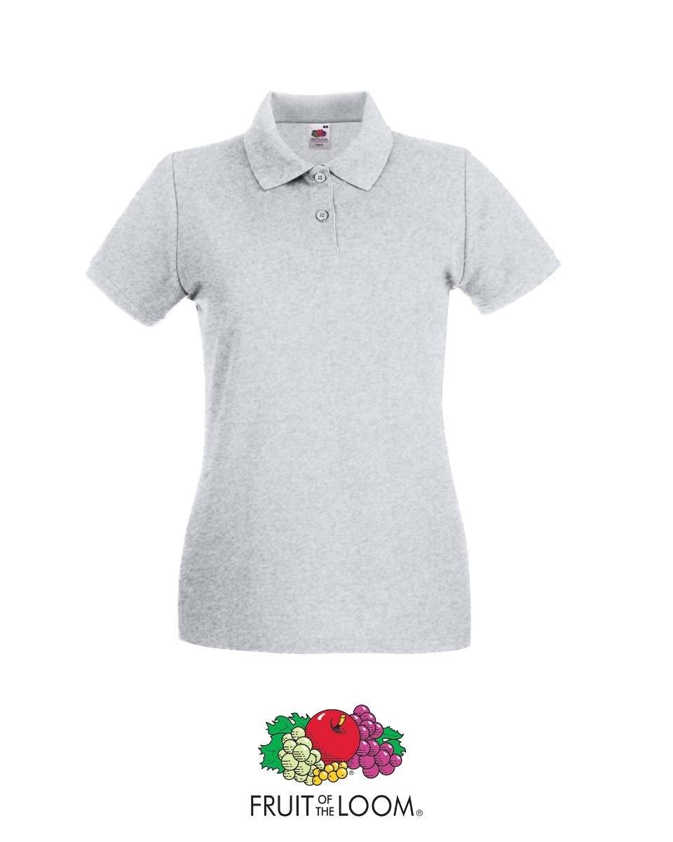 Fruit of the Loom Ladies Premium Polo Shirt - Print Chimp