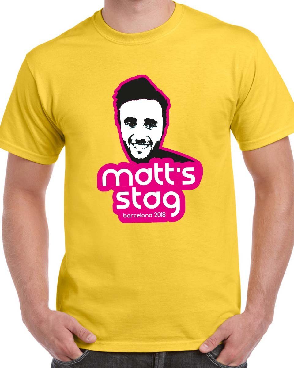 "THE FACE" Stag T Shirt - Print Chimp