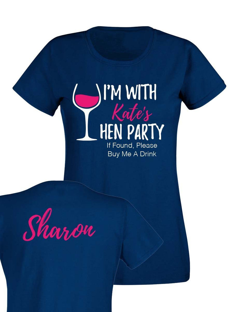 Buy Me A Drink Hen Party T-shirt - Print Chimp